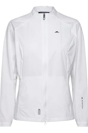 J Lindeberg Sarah Jacket Sport Women Sport Clothing Sport Outerwear Sport Jackets Sport Golf Jackets White