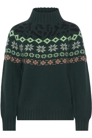 Kari Traa Ingrid Knit Sport Women Sport Clothing Sport Sweatshirts & Hoodies Sport Knitwear Green