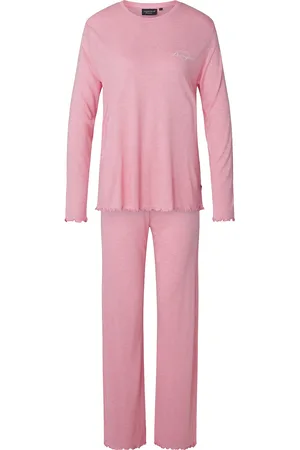 Lexington Lillian Jersey Pajama Set Pyjamas Nattøj Pink