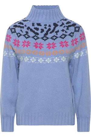 Kari Traa Ingrid Knit Sport Women Sport Clothing Sport Sweatshirts & Hoodies Sport Knitwear Blue