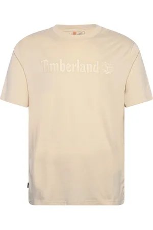 Timberland Short Sleeve Tee Tops T-Kortærmet Skjorte Beige