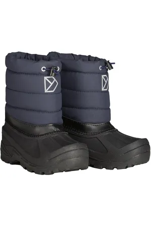 Didriksons Lumi Kids Boots Vinterstøvler Pull On Navy