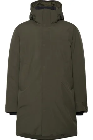 J Lindeberg Alon Down Parka Parka Jakke Khaki Green