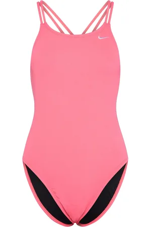 Nike Nike Hydrastrong Solid Spiderback Piece Sport Swimsuits Pink