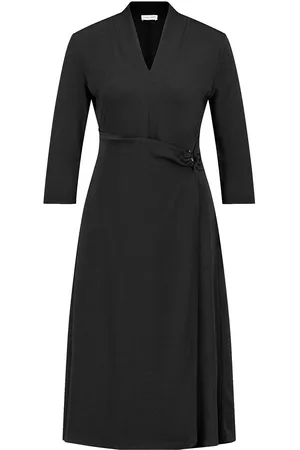 Gerry Weber Dress Jersey Knælang Kjole Black