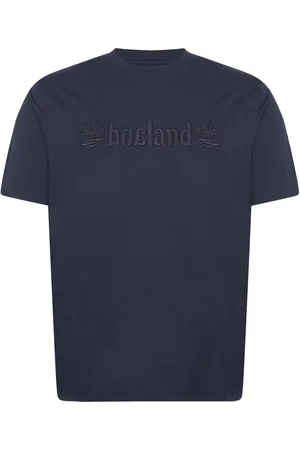 Timberland Short Sleeve Tee Tops T-Kortærmet Skjorte Navy