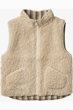 Fliink Wow Turnable Waistcoat Foret Vest Beige