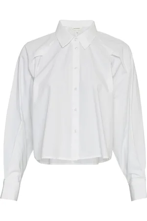MSCH Mschamaris Shirt Tops Shirts Long-sleeved White