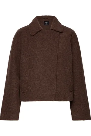 Lindex Jacket Moa Uldjakke Jakke Brown