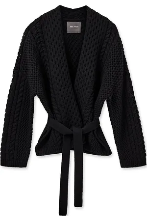 Mos Mosh Mmersa Knit Cardigan Tops Knitwear Cardigans Black