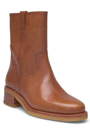 Billi Bi Boots Shoes Boots Ankle Boots Ankle Boots Flat Heel Brown