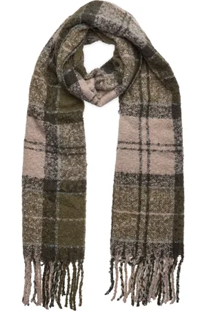 Barbour Saltburn Be/Sc Accessories Scarves Winter Scarves Green