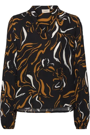 FRANSA Froline Bl 2 Tops Blouses Long-sleeved Black