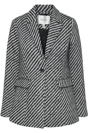 Y.A.S Peppy Blazer Blazers Single Breasted Blazers Black