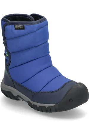 Keen Ke Puffrider Wp C-Naval Academy-Surf Vinterstøvler Pull On Blue