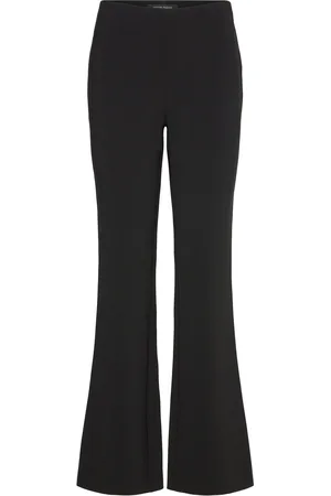 Bruuns Bazaar Brassicabblyas Stitch Pants Bottoms Trousers Flared Black