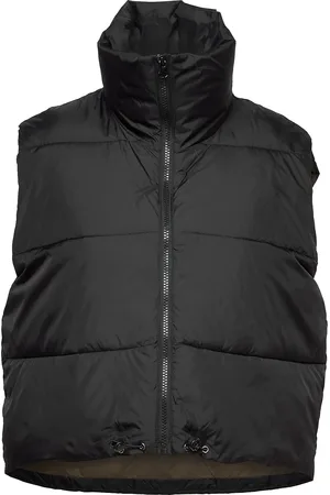 Gina Tricot Sim Puffer Vest Vests Padded Vests Black