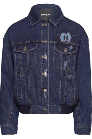 Desigual Praga M Jakke Denimjakke Navy