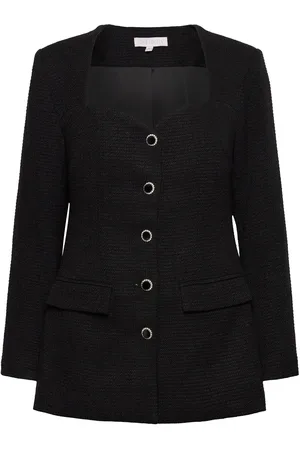 Love Lolina Lilo Jacket Blazers Single Breasted Blazers Black