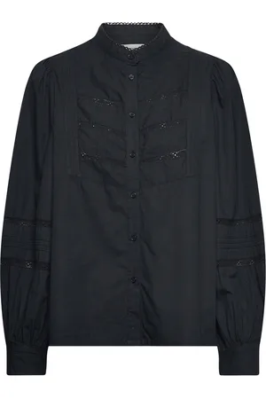 Sofie Schnoor Shirt Tops Shirts Long-sleeved Black