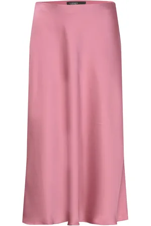 Ralph Lauren Shirt Wt Charm-Skirt Skirts Knee-length & Midi Skirts Pink