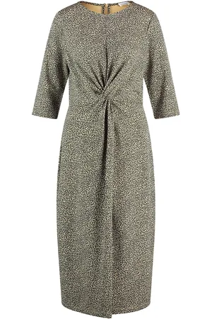 Gerry Weber Dress Jersey Knælang Kjole Beige