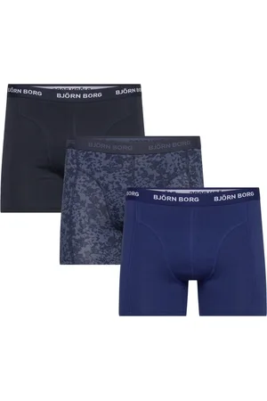 Björn Borg Cotton Stretch Boxer 3P Boxershorts Navy