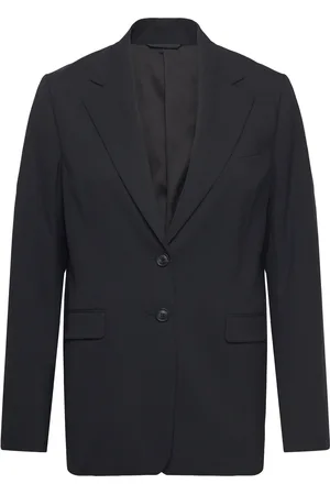Bruun & Stengade Bs Miela Regular Fit Blazer Blazers Single Breasted Blazers Black