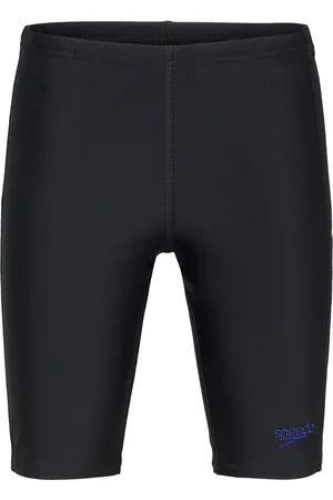 Speedo Boys Plastisol Placement Jammer Sport Swimshorts Black