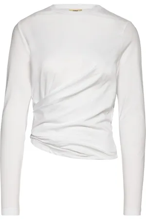 INWEAR Colleniw Ls Tops Shirts Long-sleeved White