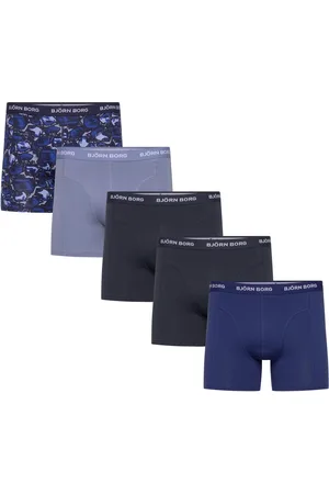 Björn Borg Cotton Stretch Boxer 5P Boxershorts Navy