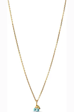 Enamel Cherry Necklace Accessories Jewellery Necklaces Chain Necklaces Gold