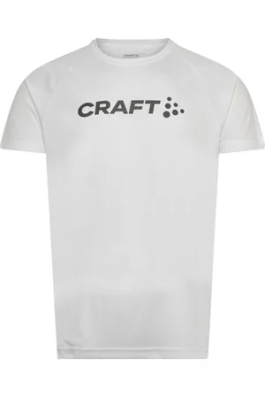 Craft Core Essence Logo Tee M Sport T-Kortærmet Skjorte White