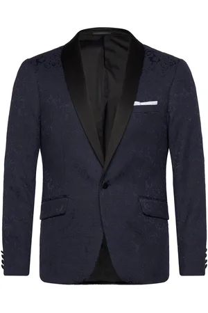 Lindbergh Jaquard Smoking Blazer Smoking Navy