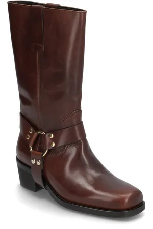 Billi Bi Boots Shoes Boots Ankle Boots Ankle Boots Flat Heel Brown