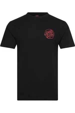 Santa Cruz Fever Dream Mono Dot Tops T-Kortærmet Skjorte Black