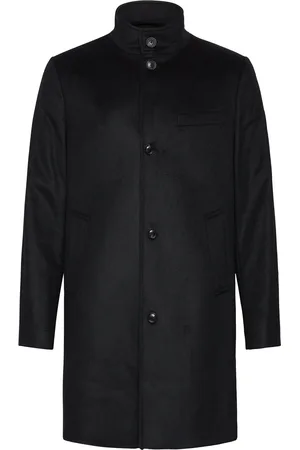 J Lindeberg Jesse Melton Cashmere Coat Uldfrakke Frakke Black