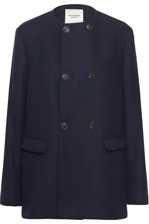 Bruun & Stengade Bs Geleste Jacket Uldjakke Jakke Navy
