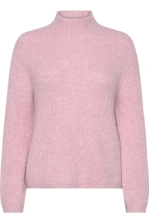 Bruuns Bazaar Syringabbrika Knit Tops Knitwear Jumpers Pink