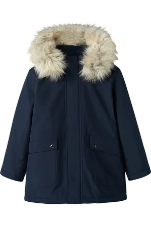NAME IT Nkmmillo Parka Jacket Long Fo Noos Parka Jakke Navy