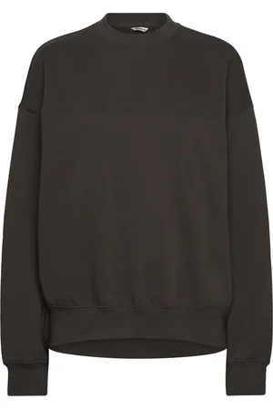 Björn Borg Studio Over D Crew Sport Women Sport Clothing Sport Sweatshirts & Hoodies Sport Sweatshirts Black