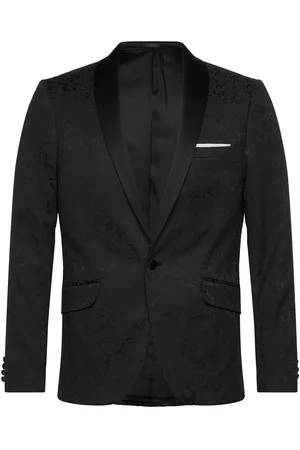 Lindbergh Jaquard Smoking Blazer Smoking Black