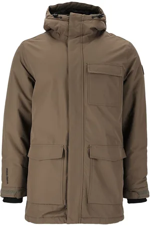 Whistler Siberia M Parka W-Pro 10000 Sport Sport Clothing Sport Outerwear Sport Jackets Sport Parkas Brown