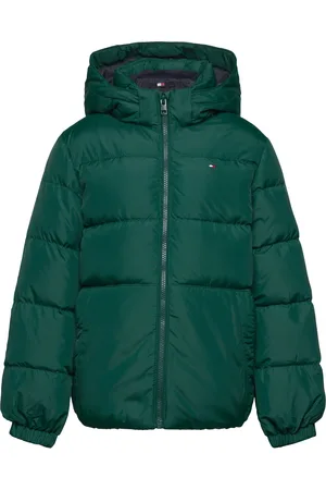 Tommy Hilfiger Essential Down Jacket Foret Jakke Green