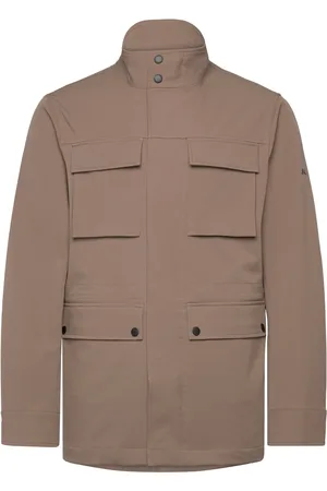 J Lindeberg Ripley 4-Way Stretch Jkt Tynd Jakke Brown