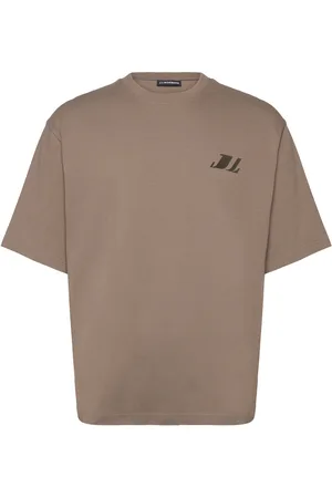 J Lindeberg Cameron Loose Tee Designers T-Kortærmet Skjorte Beige