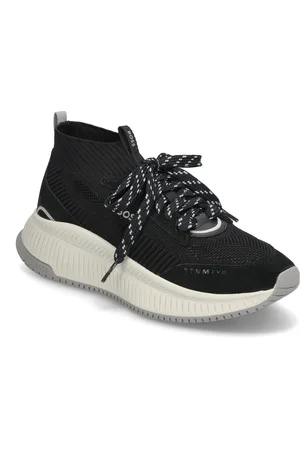 HUGO BOSS Ttnm Evo_Slon_Kn High-top Sneakers Black