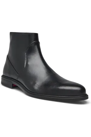 HUGO BOSS Kerr_Boot_Lt Støvlet Chelsea Boot Black