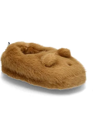 Liewood Aviaja Bear Slippers Slippers Hjemmesko Beige