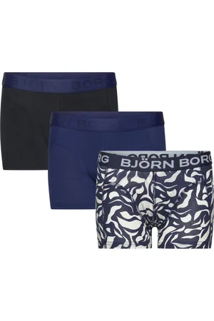 Björn Borg Core Boxer 3P Night & Underwear Underwear Underpants Blue